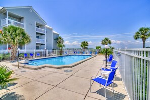 Pool - Snowbird Deals Jan-Feb!🌅Bay View~Close 2 Beach~Pool~2BR Hermitage by Bay 305🌅 (Fort Walton Beach)