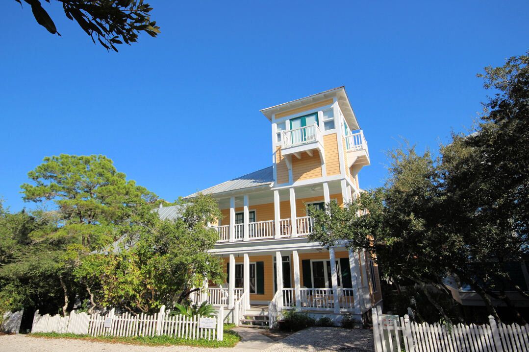 Coquina on Savannah Street in Seaside, Florida