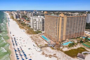 Exterior - Pelican Beach 1216 - Ocean Front Condo with Shared Pool & Beach Access (Destin)
