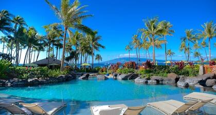 Maui Resort Rentals: Hyatt Residence Club – 2BR Oceanfront Lower Floor VIlla