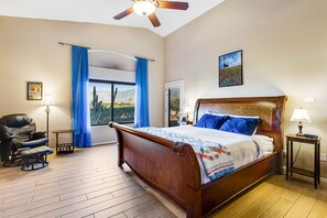 4 bedrooms, desk, iron/ironing board, free WiFi