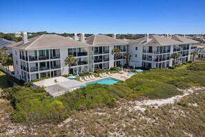 Exterior - Palms of Dune Allen 108 - Oceanfront Condo in 30A with Pool & Beach Access (Santa Rosa Beach)