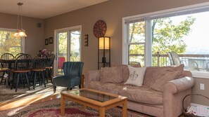 TV, fireplace, DVD player