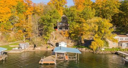 English Lakehouse: Spectacular views on the Seneca Lake Wine Trail