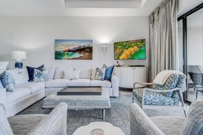 Smart TV, DVD player, stereo