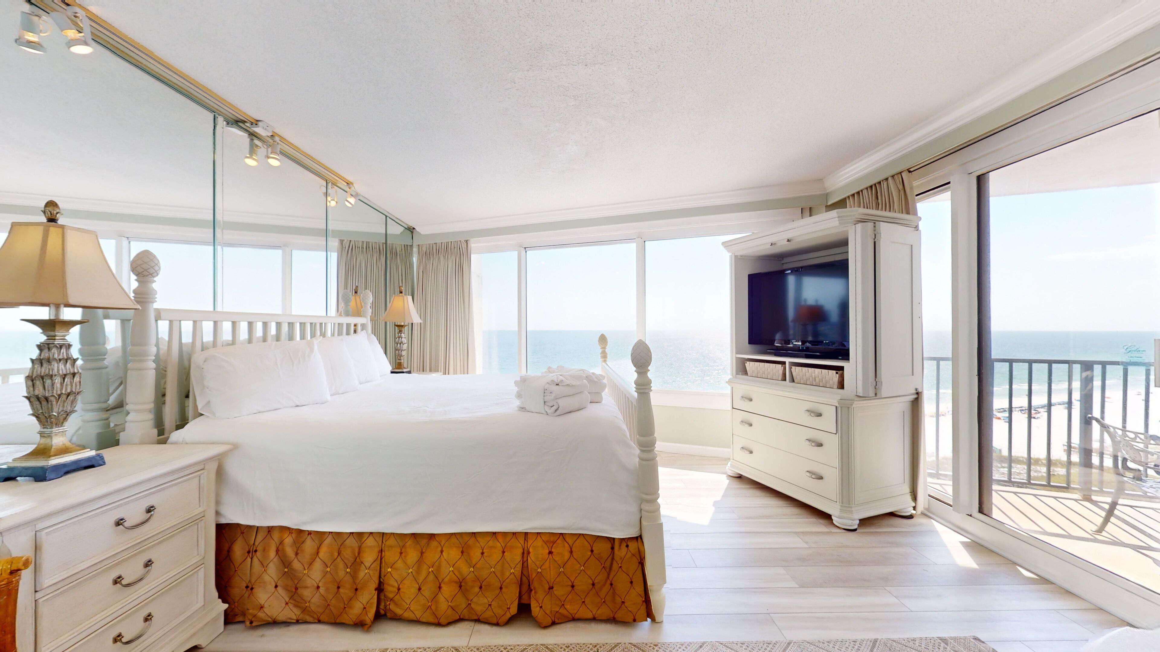 Beachside 1 4144 - penthouse gulf condo with a huge private terrace balcony