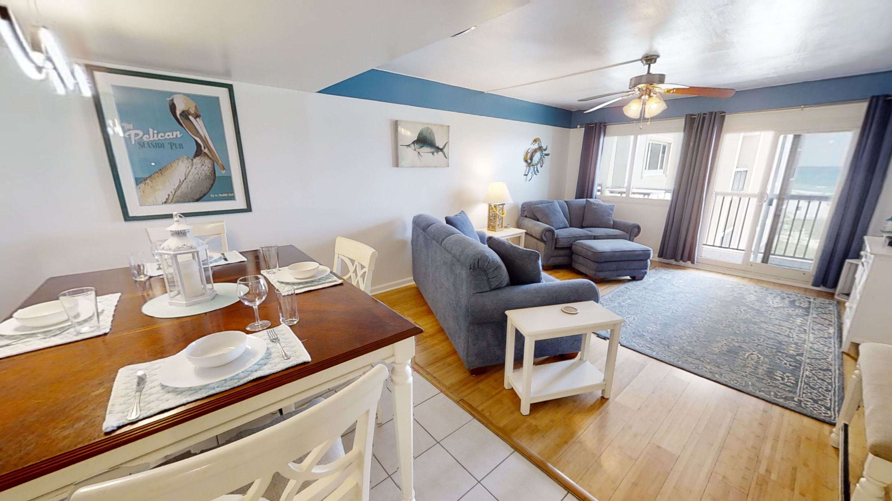 Great Condo and Beach View NEW A/C Unique Beach! Free Golf & Activities Daily