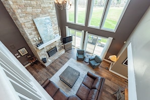 電視、壁爐、 辦公室、電腦螢幕