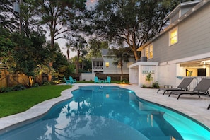 Pool - Butler Beach Cottage | Pet-Friendly, Quiet Neighborhood (Tybee Island)