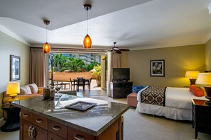 Iron/ironing board, internet, bed sheets, wheelchair access