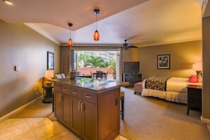 Iron/ironing board, internet, bed sheets, wheelchair access