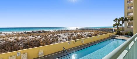 Una piscina climatizada