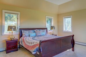 5 habitaciones, tabla de planchar con plancha, internet y ropa de cama 