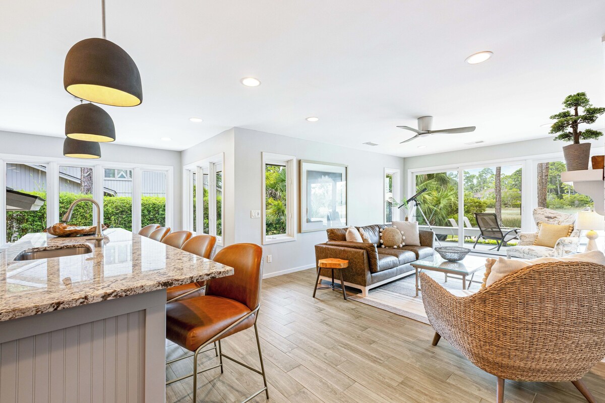 Private Pool, Marsh View, Super Stylish Classic BESTNEST at 11 Black Tern