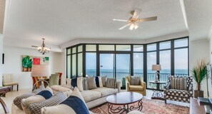Flat-screen TV, DVD player - Gulf Front Condo | Outdoor & Indoor Pools! (Orange Beach)