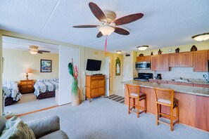 1 bedroom, iron/ironing board, Internet, bed sheets