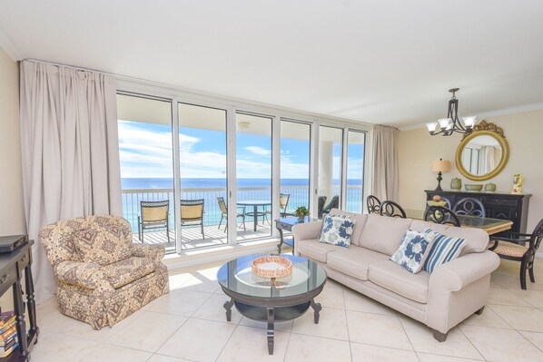 Smart TV - Updated appliances in beachfront condo w/private balcony! (Destin)