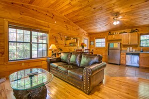 Télévision, cheminée, lecteur de DVD