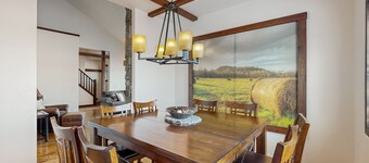 Three-Level Mountain View Home with Gourmet Kitchen & Game Room on 5 acres