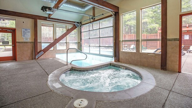 Una piscina climatizada