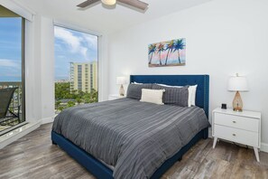 2 bedrooms, iron/ironing board, free WiFi, bed sheets - Contemporary condo w/beach views from private balcony! (Destin)