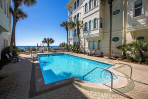 Pool - Villas at Santa Rosa #A102 - Location, location, location. (Santa Rosa Beach)