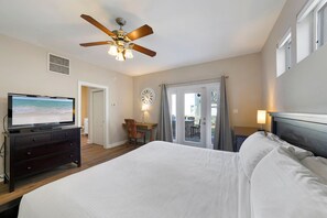 3 habitaciones, tabla de planchar con plancha y acceso a internet