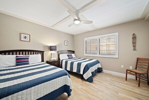 3 多间卧室、熨斗/熨衣板、WiFi、床单