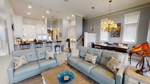 Smart TV, DVD player - 3 Story Gulf Front House w/ Pool 2 Balconies Beach Views Free Golf Everyday! (Panama City Beach)