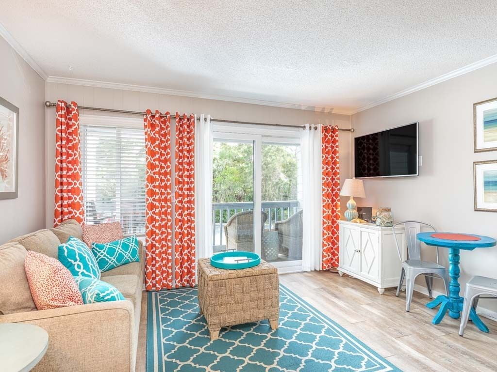 Flat-screen TV, offices