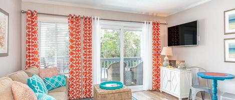 Flat-screen TV, offices