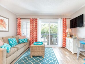 Flat-screen TV, offices