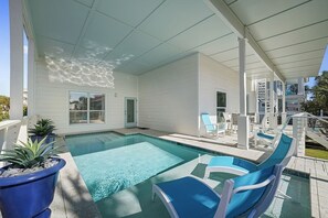 Beheizter Pool