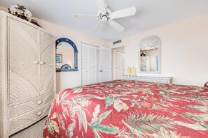 2 bedrooms, iron/ironing board, WiFi (free), bed sheets