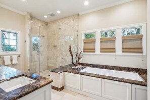 Shower, hair dryer, towels - Amazing views, private pool, quiet location (Kiawah Island)