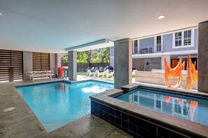 Beheizter Pool
