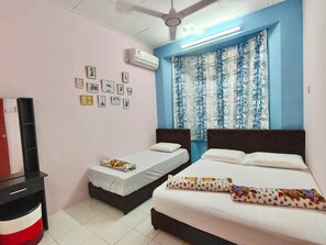 Escritorio, camas extra y wifi gratis 