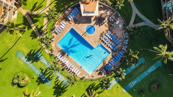 Beheizter Pool