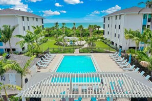 Pool - Sanddollar #C104 is a Beachfront Vacation Rental on Sanibel Island (Sanibel Island)