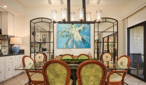 Dining - Aloha Condos, Kona Coast Resort, Townhome 7-106, Ocean View, AC (Kailua Kona)
