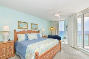 3 bedrooms, iron/ironing board, free WiFi, bed sheets - Beachfront Condo. Stunning Views from Balcony. (Destin)