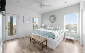 6 bedrooms, iron/ironing board, travel cot, WiFi