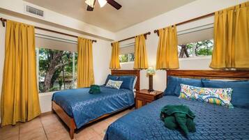 2 bedrooms, iron/ironing board, travel crib, free WiFi