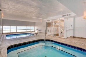 Indoor pool, a heated pool