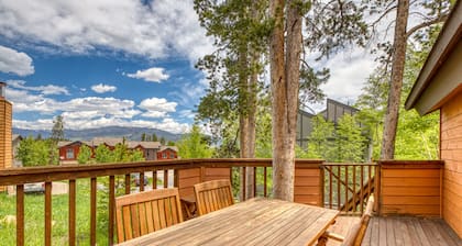 Spacious lodge-style duplex with private hot tub - near hiking, skiing, & more