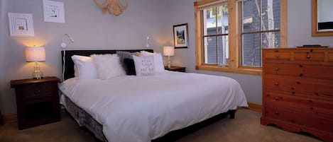 2 bedrooms, iron/ironing board, travel crib, WiFi