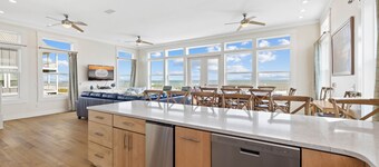 Southern Exposure: Large Beachfront Home- Sleeps 16, Priv. Pool, Pet Friendly!