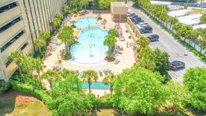 Indoor pool, a heated pool