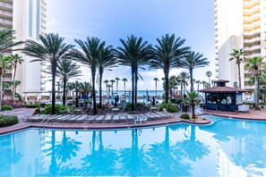 Indoor pool, a heated pool