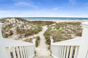 Aan het strand
